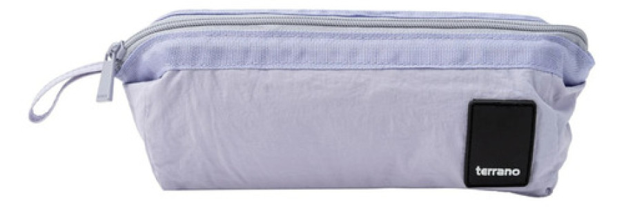 Necessaire Cartuchera Estuche Terrano Colores Lila Lisa