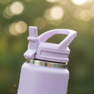 Botella Termica Pico Tank Roler 750ml Terrano Asa Rígida Lila