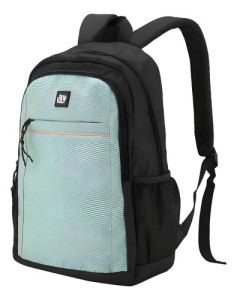 Mochila Urbana Terrano Combinada Color Celeste Diseño De La Tela Combinado