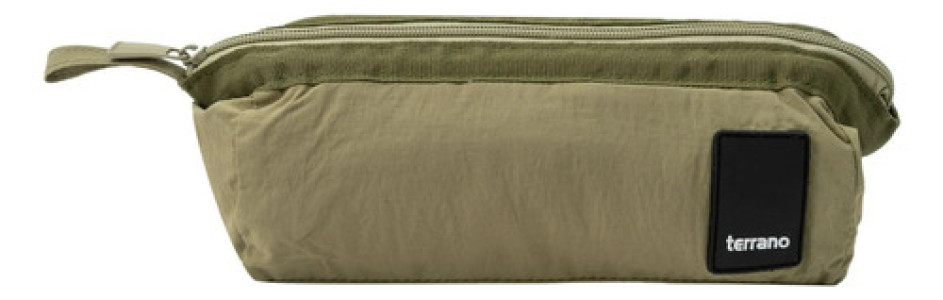 Necessaire Cartuchera Estuche Terrano Colores Lisa Verde