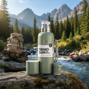 Termo Terrano Premium 750 C/asa Manija Colores 2 Años Garant