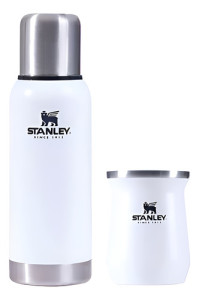 Termo Stanley Adventure 500ml Blanco Mate Camionero Blanco