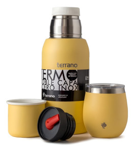 Amarillo + Mate c/tapa