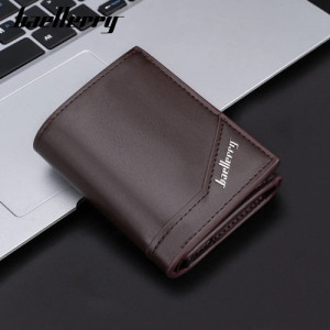 Billetera Tarjetero Baellerry Antirrobo Rfid Elegante Clasic Liso Coffee