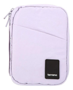Estuche Cartuchera Unisex Travel Terrano Lila Liso