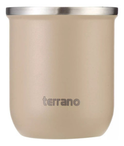 Mate Terrano Acero Inox 130gs Sicilia Bombilla De Regalo