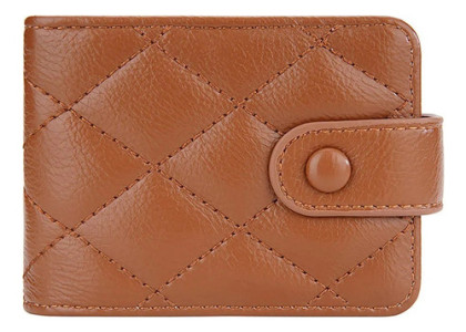 Estuche Maquillaje Espejo Neceser Organizador Cosmética Marrón