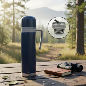 Termo Comet 750 C/asa Fija Termico Acero Inox Colores