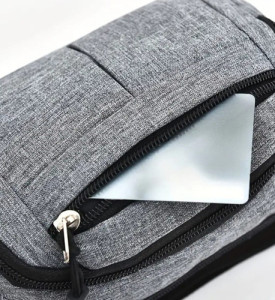 Riñonera Bolso De Cintura Lona Unisex Hombre Mujer