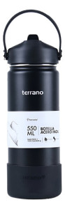 Botella Termica Terrano Hidratacion 550 Ml Acero Inox Colore
