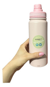 Botella Termica Deportiva Comet 600 Ml Color Rosa