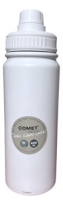 Botella Termica Deportiva Comet 600 Ml Color Blanco