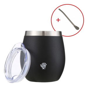 Mate Acero Inoxidable Con Tapa Doble Capa Terrano