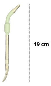 Bombilla Terrano Acero Inoxidable Paleta Premium Oliva