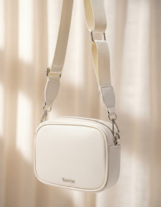 Bandolera Simil Cuero C/correa Dama Mujer Terrano