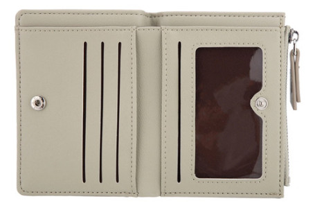 Billetera Monedero Tela Dama Mujer Terrano Varios Colores Verde