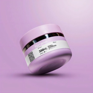 Contenedor De Alimentos Terrano 350ml Color Lila