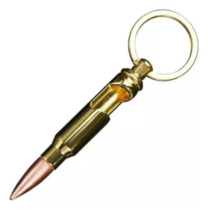 Pack 3 Llavero Destapador De Botellas Bala Municion Balin Bala