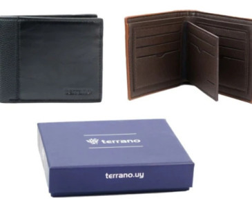 Billetera Caballero Hombre Unisex Terrano Simil Cuero