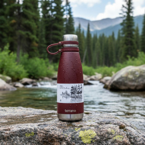 Botella Térmica Acero Terrano Colores 800ml