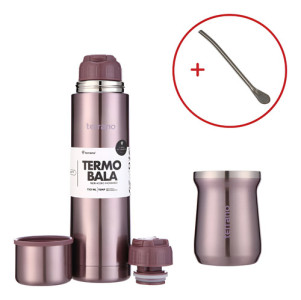 Lila Metal Mate Tradicional