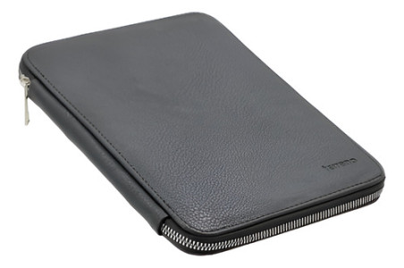 Carpeta Con Cierre Lapicera Libreta Oficina Terrano A3 Negro