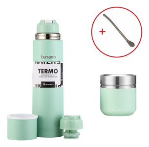 Verde agua y Mate Folkie