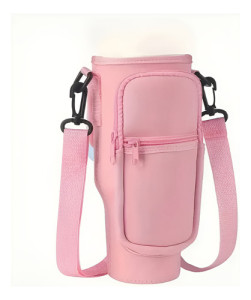 Funda Protectora Porta Quencher Vaso Spotie Neopreno Rosa Lisa