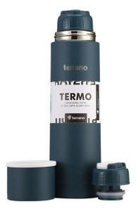 Termo Bala Terrano 750ml Acero Inoxidable Color Petróleo
