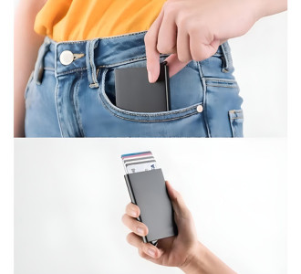 Tarjetero Antirrobo Rfid Slim Protect Future