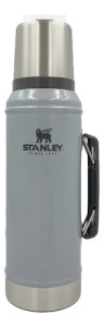 Termo Stanley Clásico 1 It Acero Inox Premium Tapon Cebador Gris
