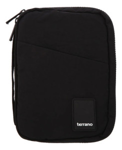 Estuche Cartuchera Unisex Travel Terrano Liso Negro