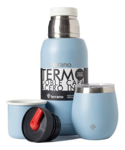 Celeste + Mate c/tapa