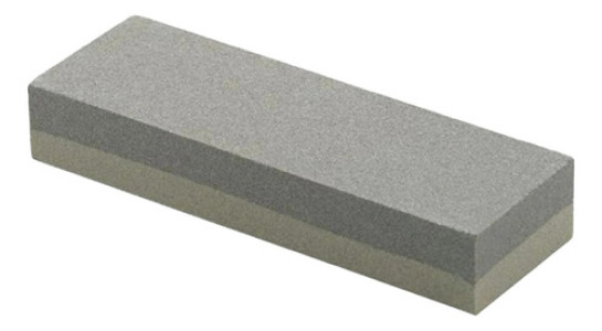 Piedra Afilar Cuchillos Afilador 400gr Grano Fino Y Grueso Azul