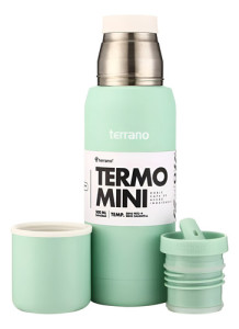 Termo Acero Inoxidable Terrano 500 Ml Mini Chico Premium