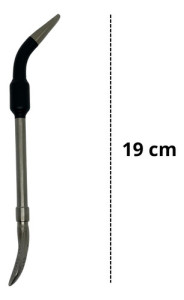 Bombilla Terrano Acero Inoxidable Paleta Premium Negro