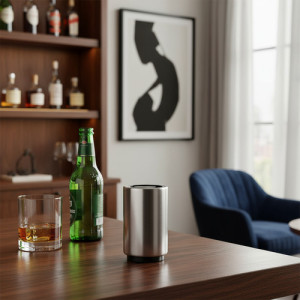 Destapador Botella Abridor Destapabotella Automatico Cerveza Acero