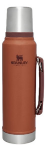 Termo Stanley Clásico 1 It Acero Inox Premium Tapon Cebador Arcilla