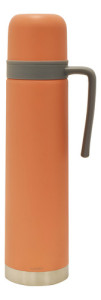 Termo Acero Inox 0.75l Manija Fija Mantiene Frío Calor Comet Color Coral