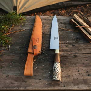 Cuchillos Artesanales Criollo Parrilla Tero 26cm Madera