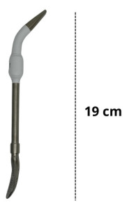 Bombilla Terrano Acero Inoxidable Paleta Premium Blanco