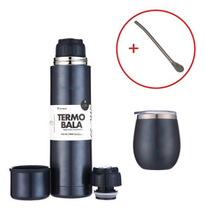 Azul Metal Mate C/tapa