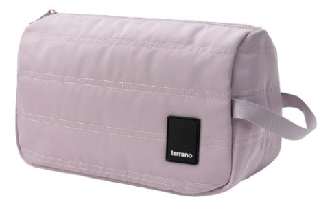 Necessaire Capitoneado Terrano Lila Lisa