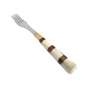 Set De Cuchillo, Tenedor Y Vaina Cuero Cuareim Bis