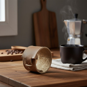 Posamate En Cuero Crudo Regulable