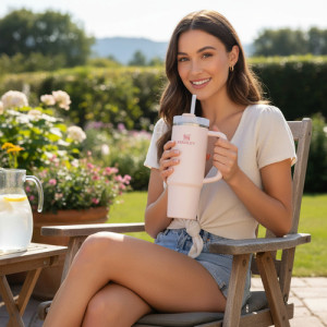 Vaso Térmico Stanley Quencher H2.0 887ml |rosa