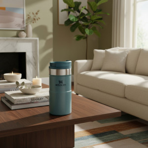 Vaso Térmico 250 Ml Stanley Never Leak Cafe Acero Inox