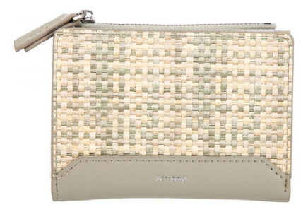 Billetera Monedero Tela Dama Mujer Terrano Varios Colores Verde