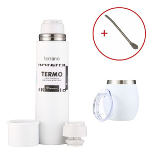 Blanco y mate c/tapa