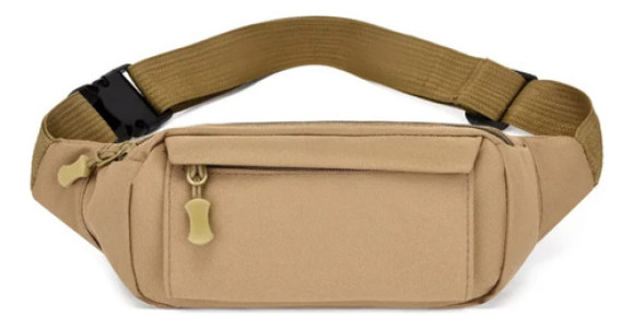 Riñonera Cintura Lona Unisex Hombre Mujer